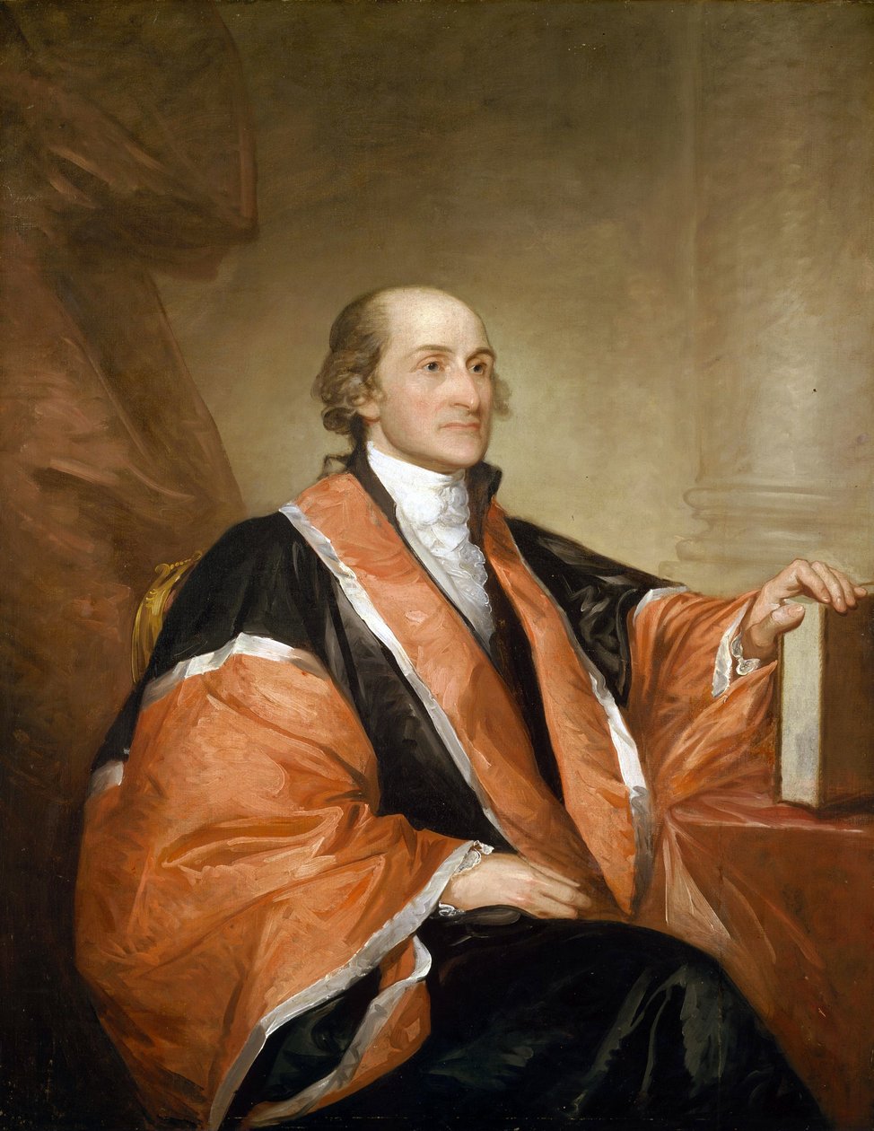 Retrato de John Jay de Gilbert Stuart