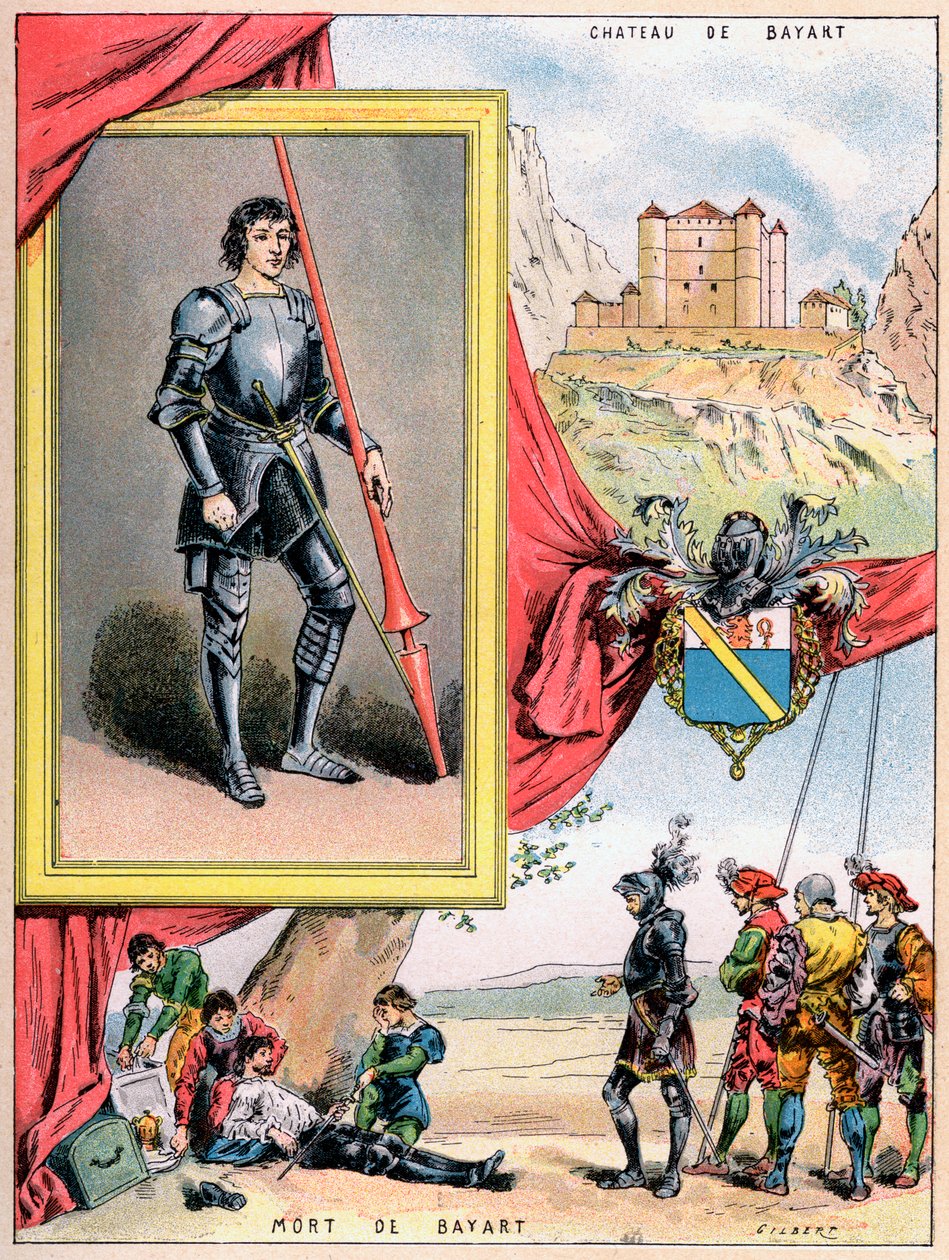 Pierre du Terrail, soldado francês, 1898 de Gilbert
