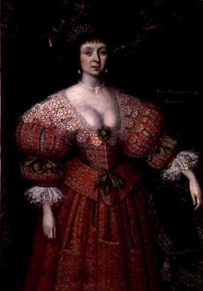 Retrato de Jane, Marchioness of Winchester (óleo sobre tela) de Gilbert Jackson