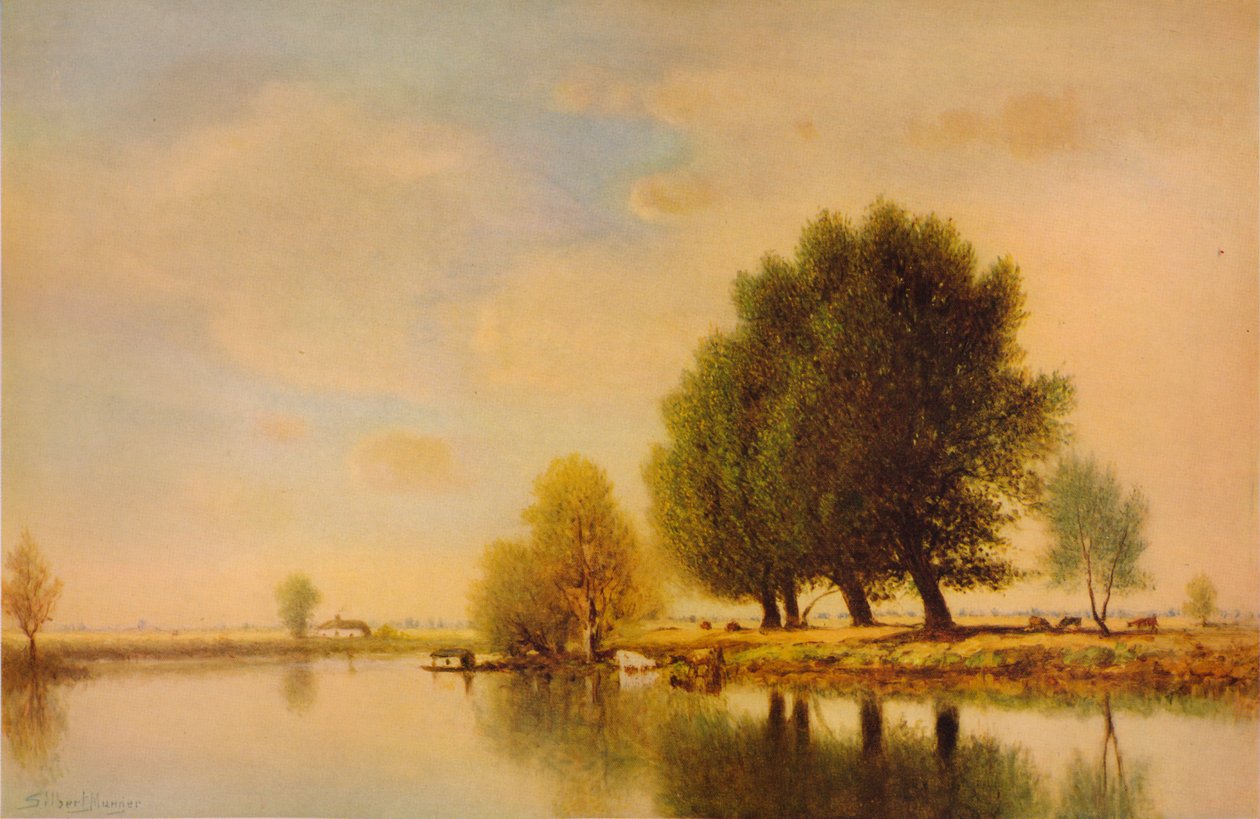 No Sena, c1885, 1938 de Gilbert Munger