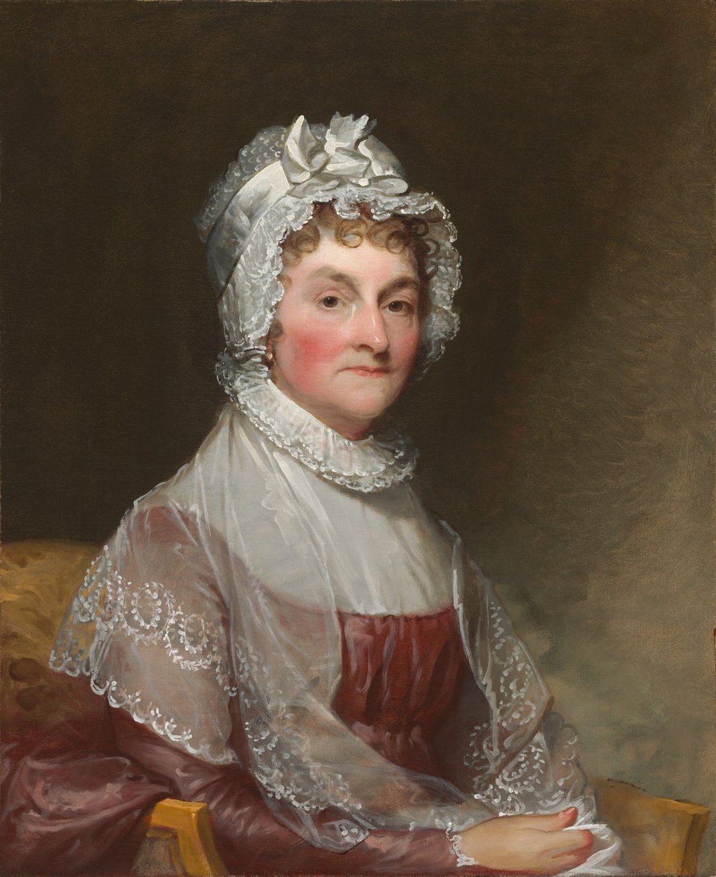 Abigail Smith Adams (Sra. John Adams) de Gilbert Stuart