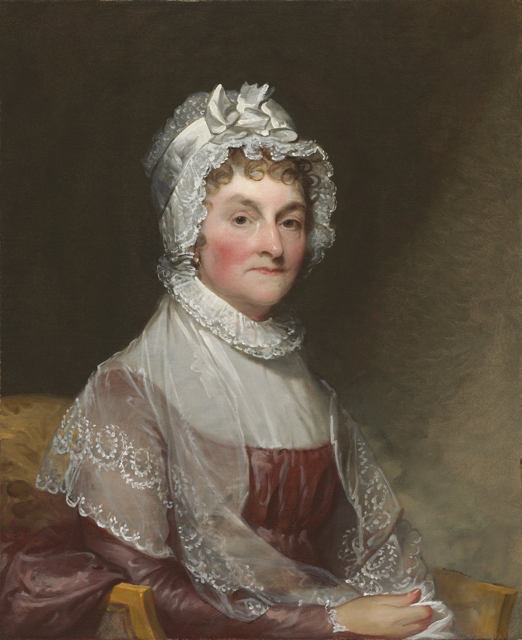 Abigail Smith Adams (Sra. John Adams) de Gilbert Stuart