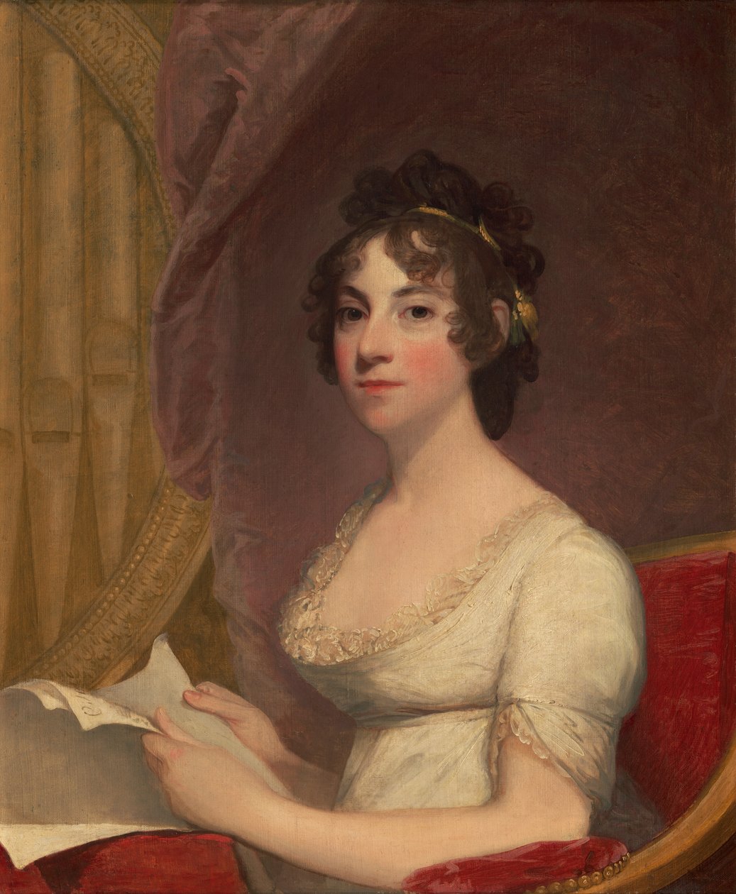 Anna Maria Brodeau Thornton (Sra. de William Thornton) de Gilbert Stuart