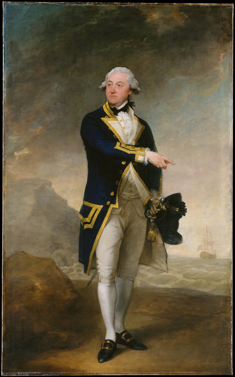 Capitão John Gell de Gilbert Stuart