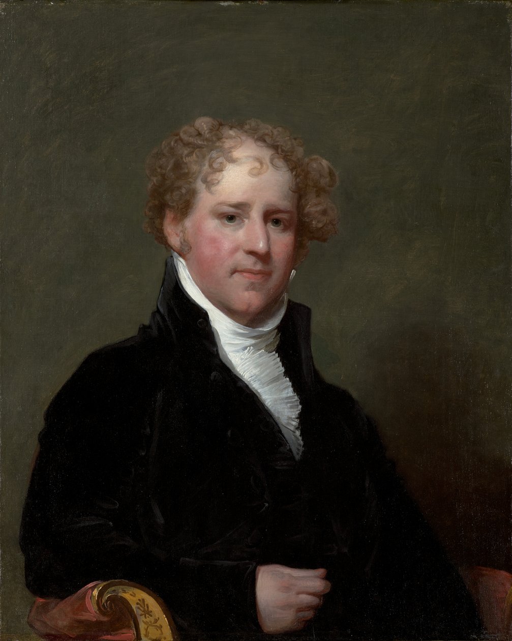 Charles Davis (1777–1821), c.1808-09 (óleo sobre painel de madeira) de Gilbert Stuart