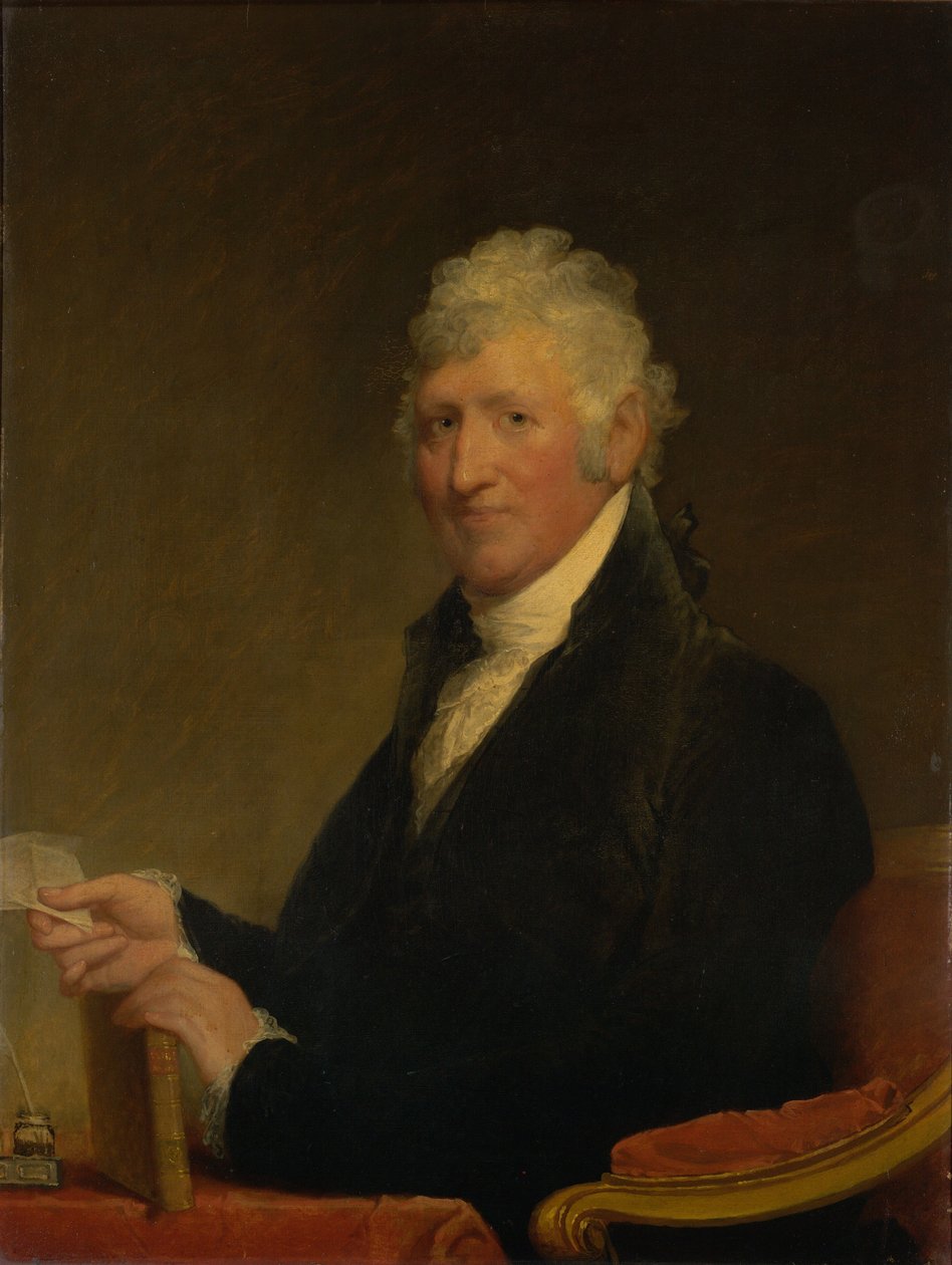Coronel David Humphreys (1752-1818), B.A. 1771, M.A. 1774 de Gilbert Stuart