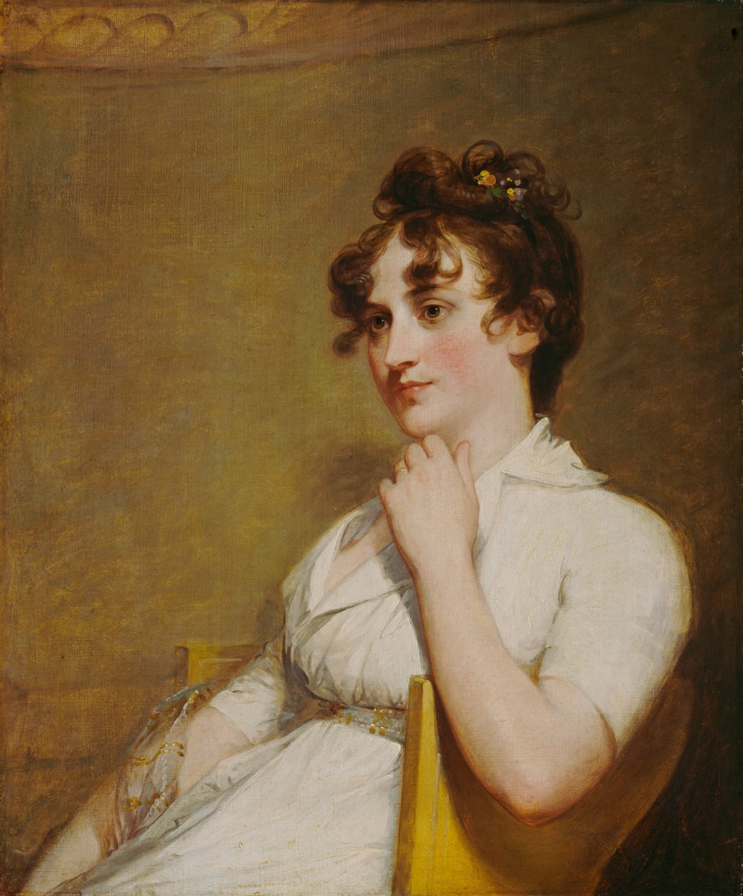 Eleanor Parke Custis Lewis Sra. Lawrence Lewis, 1804. de Gilbert Stuart