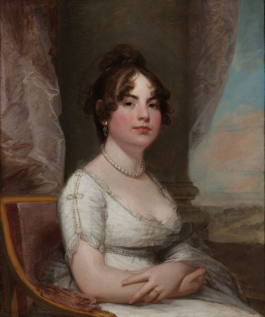 Elizabeth Beltzhoover Mason, c.1803-05 (óleo sobre tela) de Gilbert Stuart