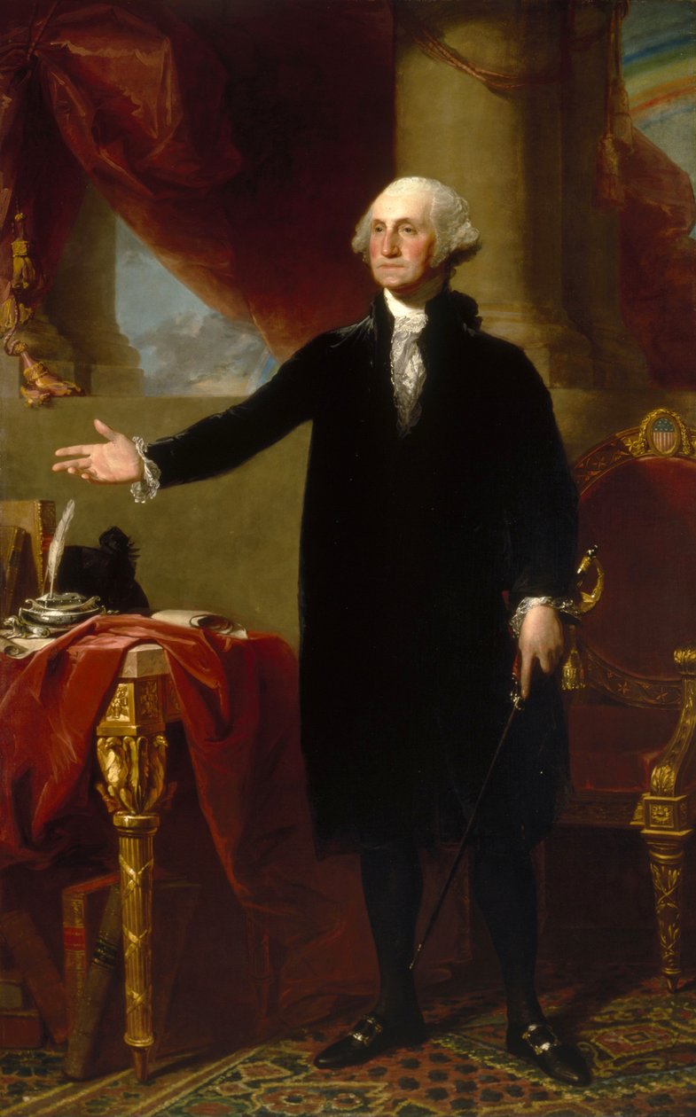 George Washington (retrato de Lansdowne) de Gilbert Stuart