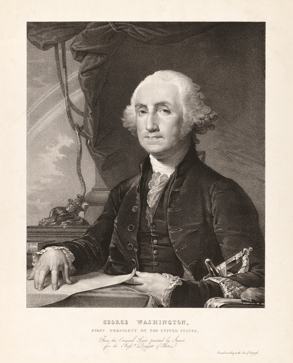 George Washington de Gilbert Stuart