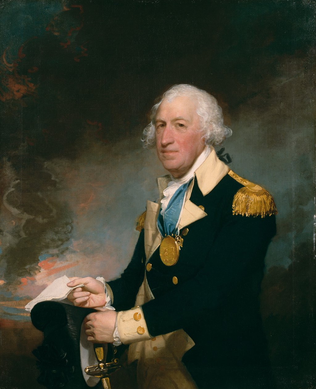 Horácio Gates, c. 1793-94. de Gilbert Stuart