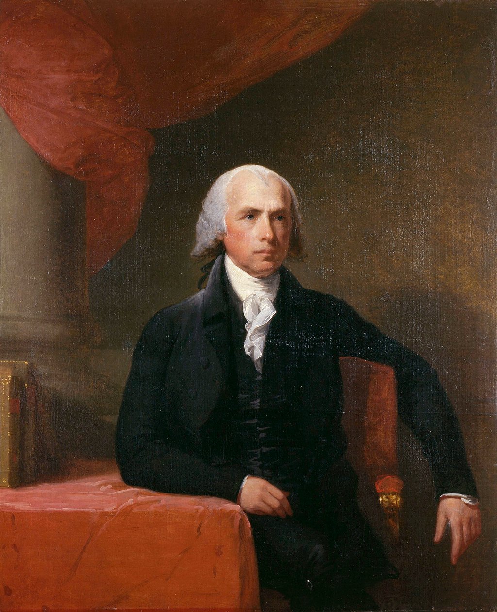 James Madison (1751-1836), político americano de Gilbert Stuart