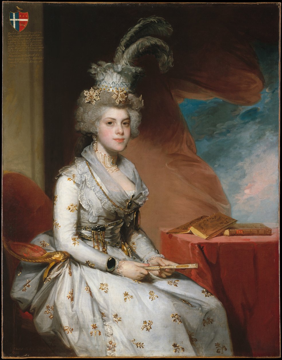 Matilda Stoughton de Jaudenes de Gilbert Stuart