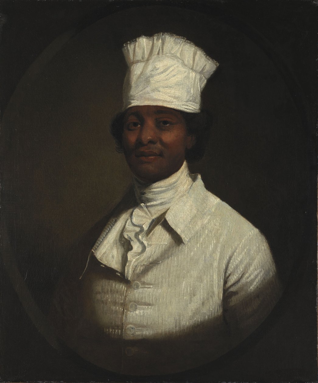 Retrato do cozinheiro de George Washington de Gilbert Stuart