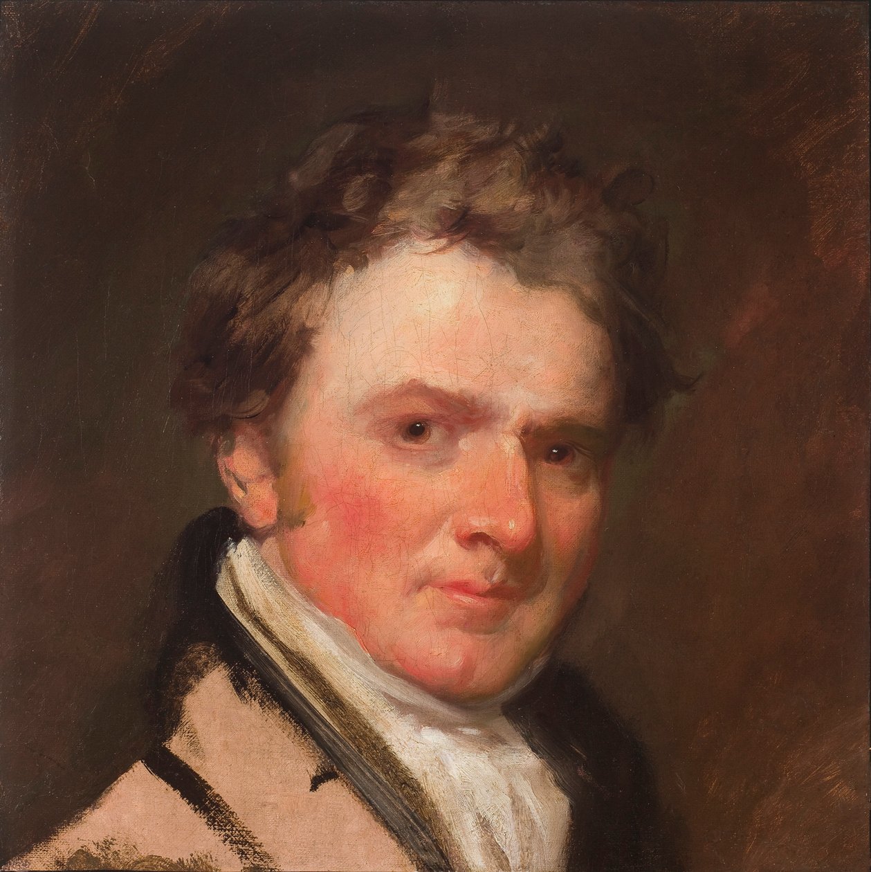 Retrato de um cavalheiro de Gilbert Stuart