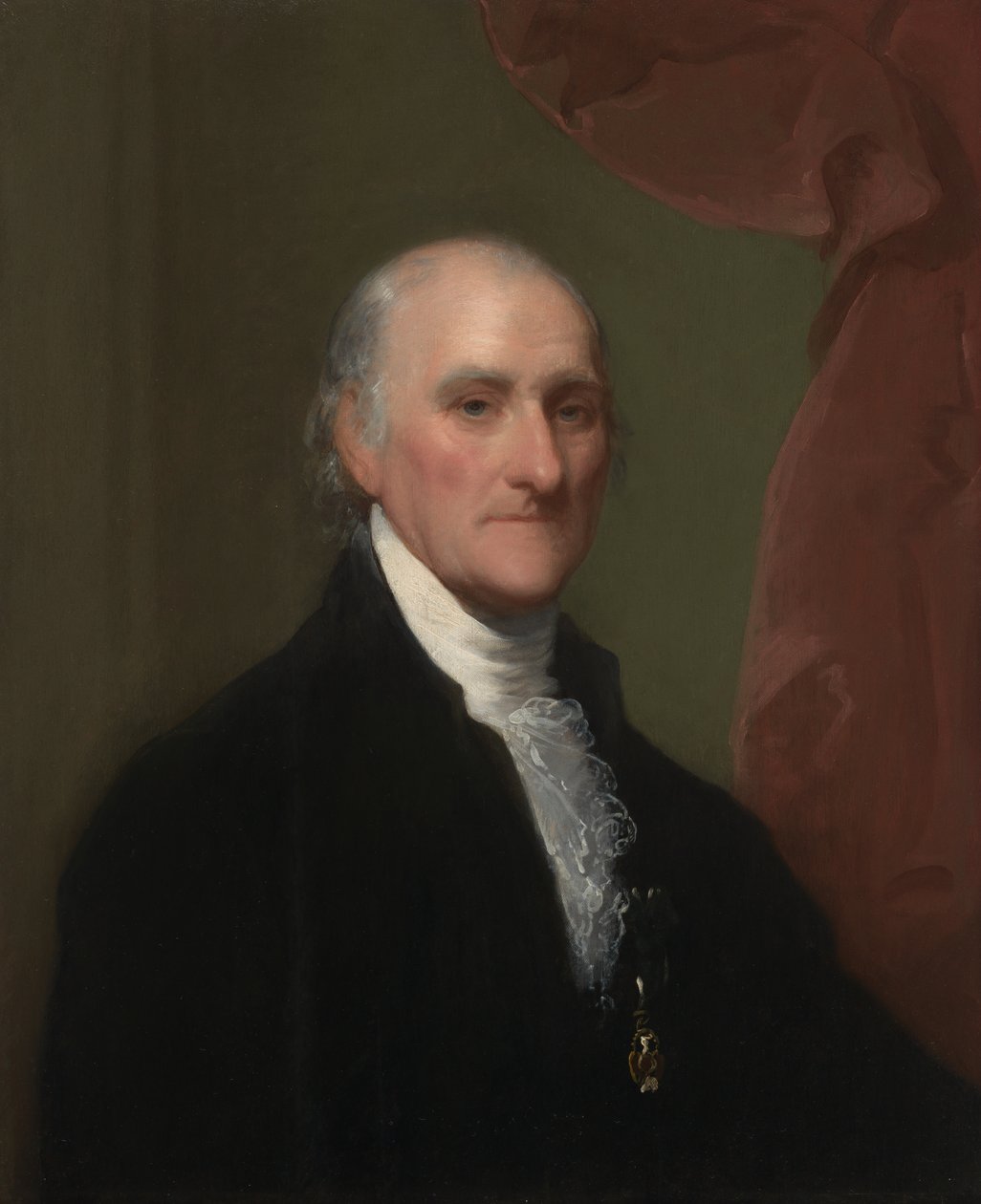 Samuel Miles, c.1800 (óleo sobre painel de madeira) de Gilbert Stuart