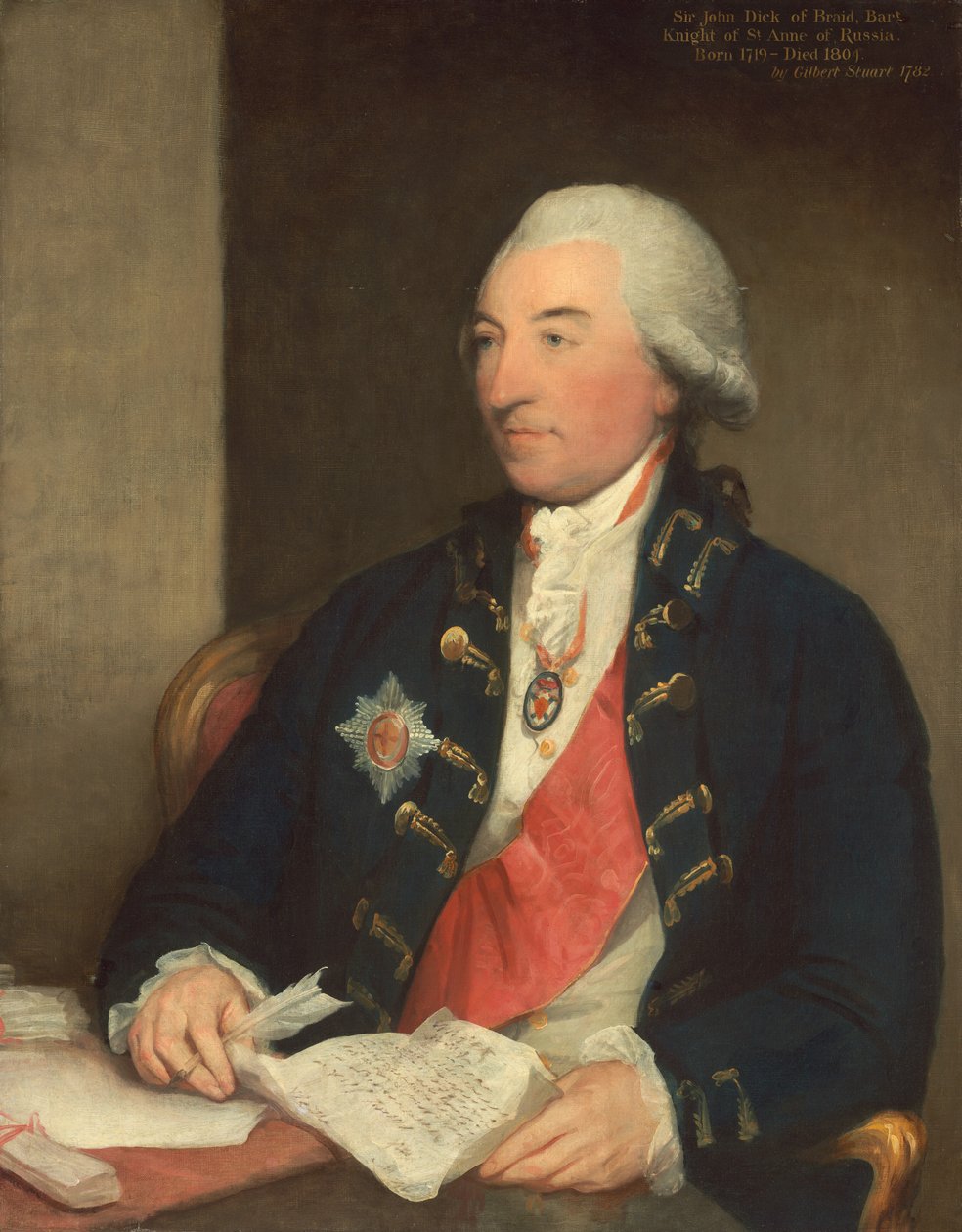 Sir John Dick, 1783. de Gilbert Stuart