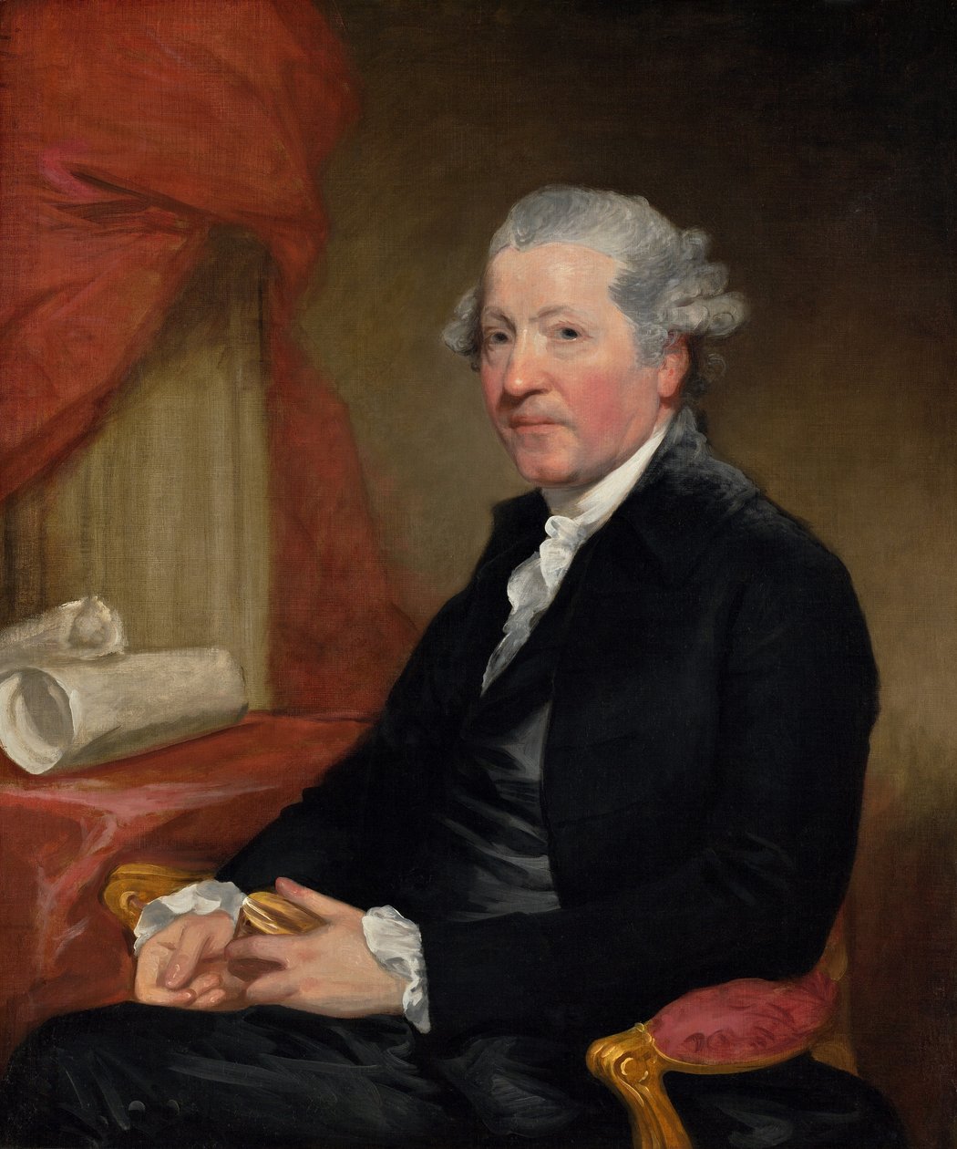 Sir Joshua Reynolds, 1784. de Gilbert Stuart