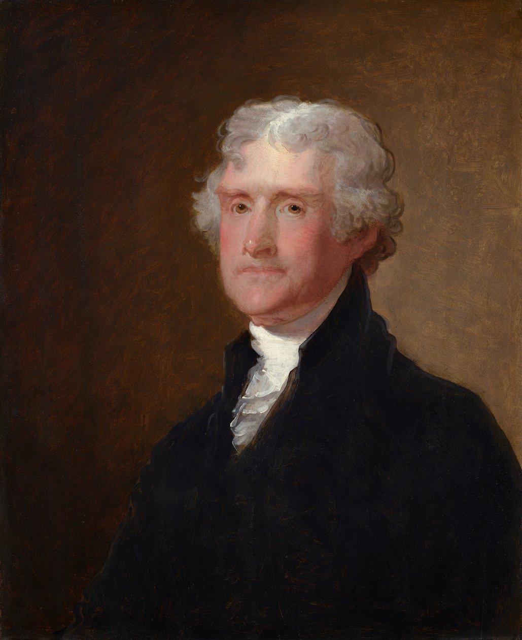 Thomas Jefferson de Gilbert Stuart