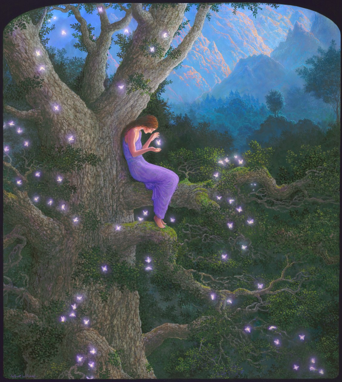 Amigos que curam, 2010 (acrílico sobre tela) de Gilbert Williams
