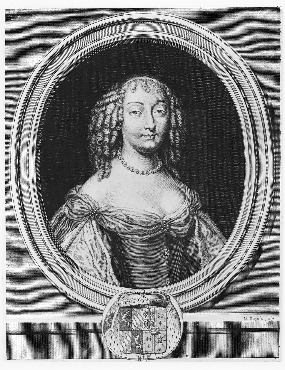Anne Gonzaga, Peincess Palatine de Gilles Rousselet