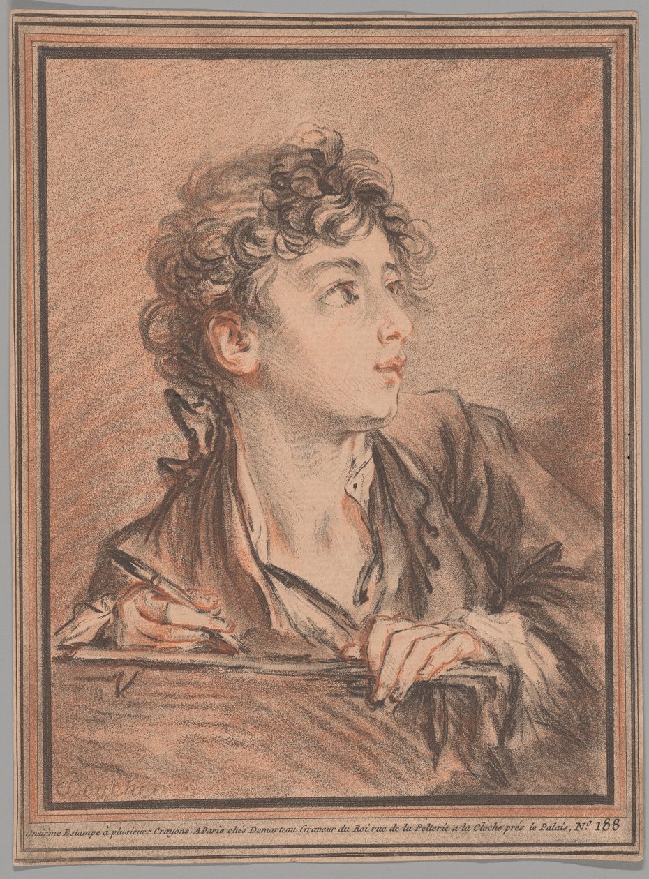 O jovem desenhador de Gilles Demarteau