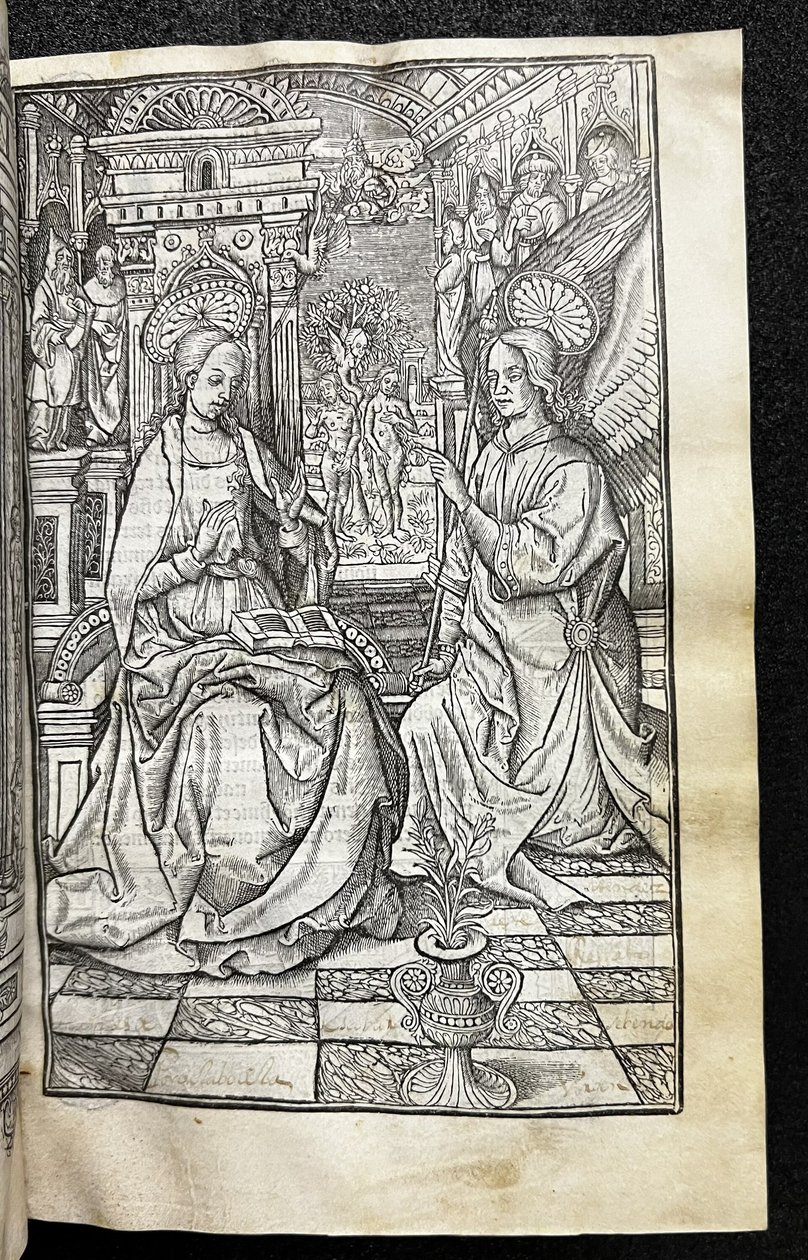 Livro de horas, uso de Roma (Heures a lusaige de Romme) de Gilles Hardouyn