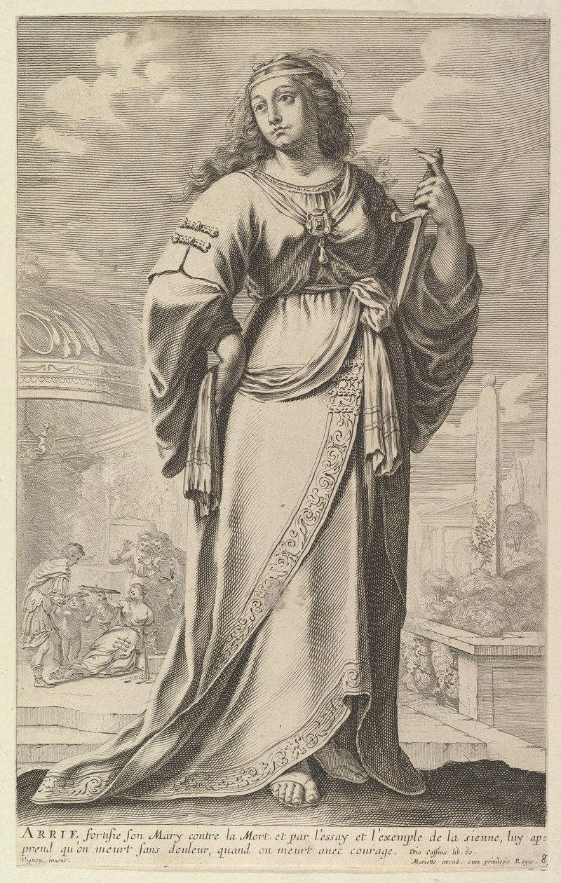Arrie, 1647. Criadores: Gilles Rousselet, Abraham Bosse. de Gilles Rousselet and Abraham Bosse