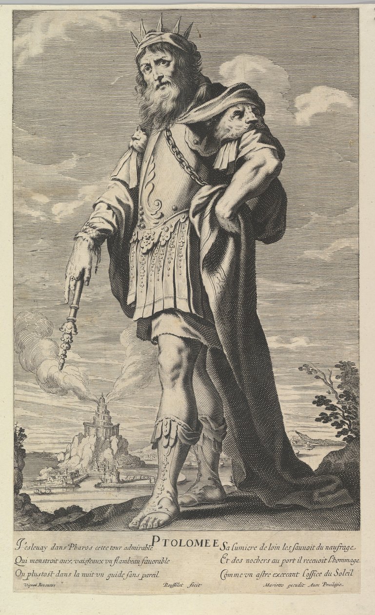Ptolomeu, c. 1639-40. Criadores: Gilles Rousselet, Abraham Bosse. de Gilles Rousselet and Abraham Bosse