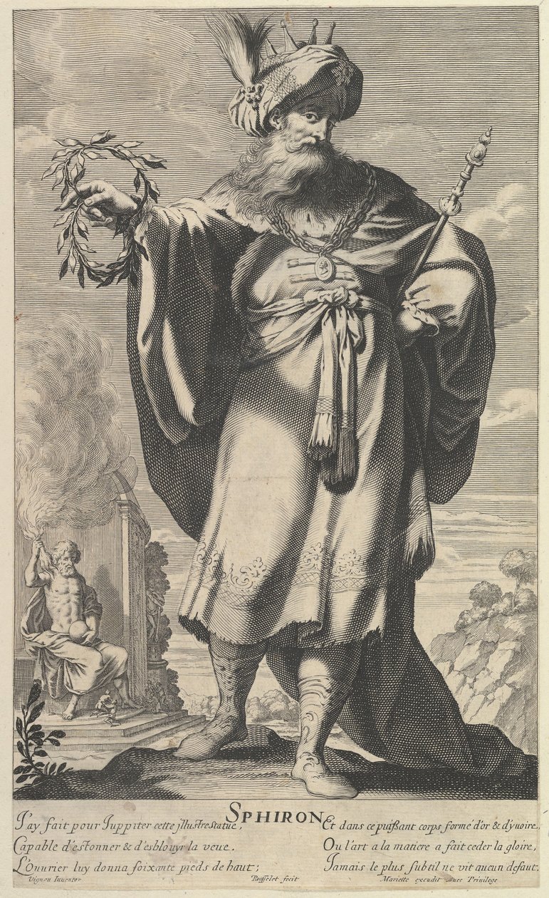 Sphiron, c. 1639-40. Criadores: Gilles Rousselet, Abraham Bosse. de Gilles Rousselet and Abraham Bosse