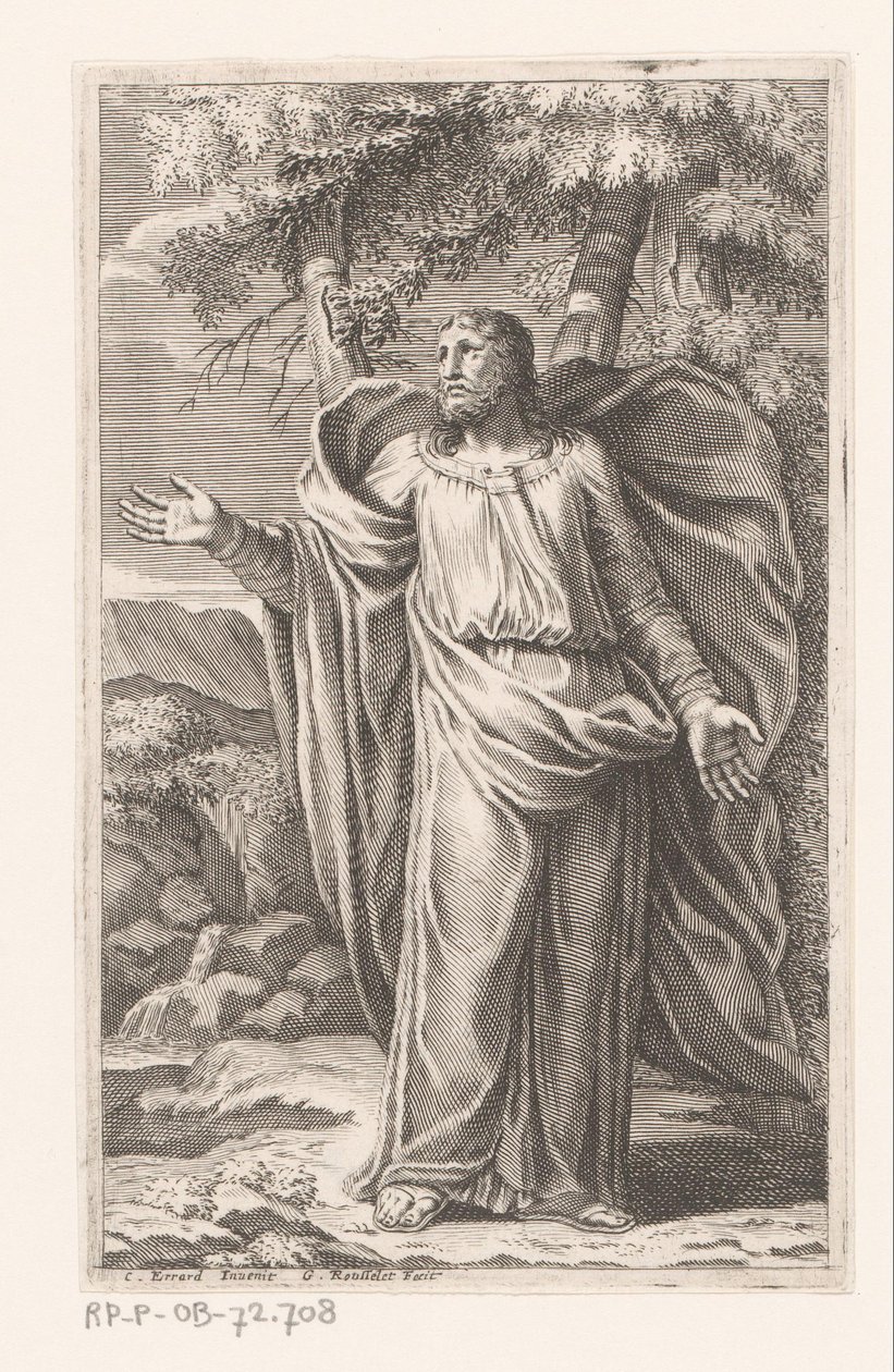 Cristo no deserto de Gilles Rousselet