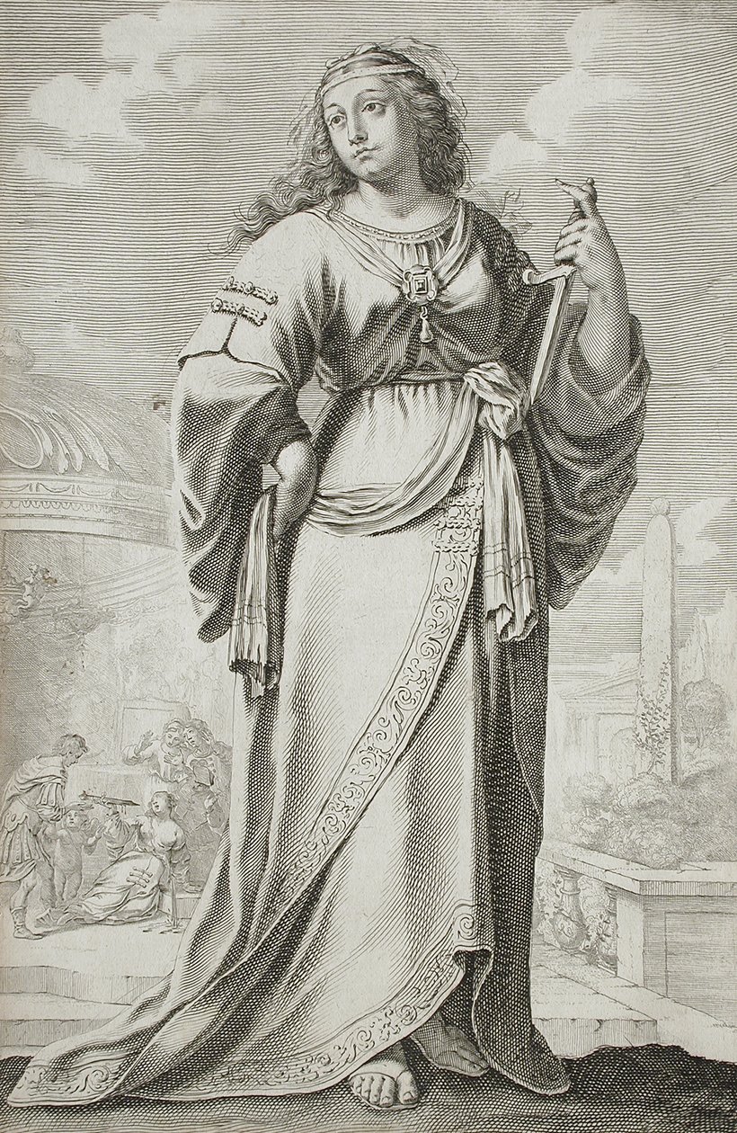 Lucrécia (segundo Claude Vignon) de Gilles Rousselet
