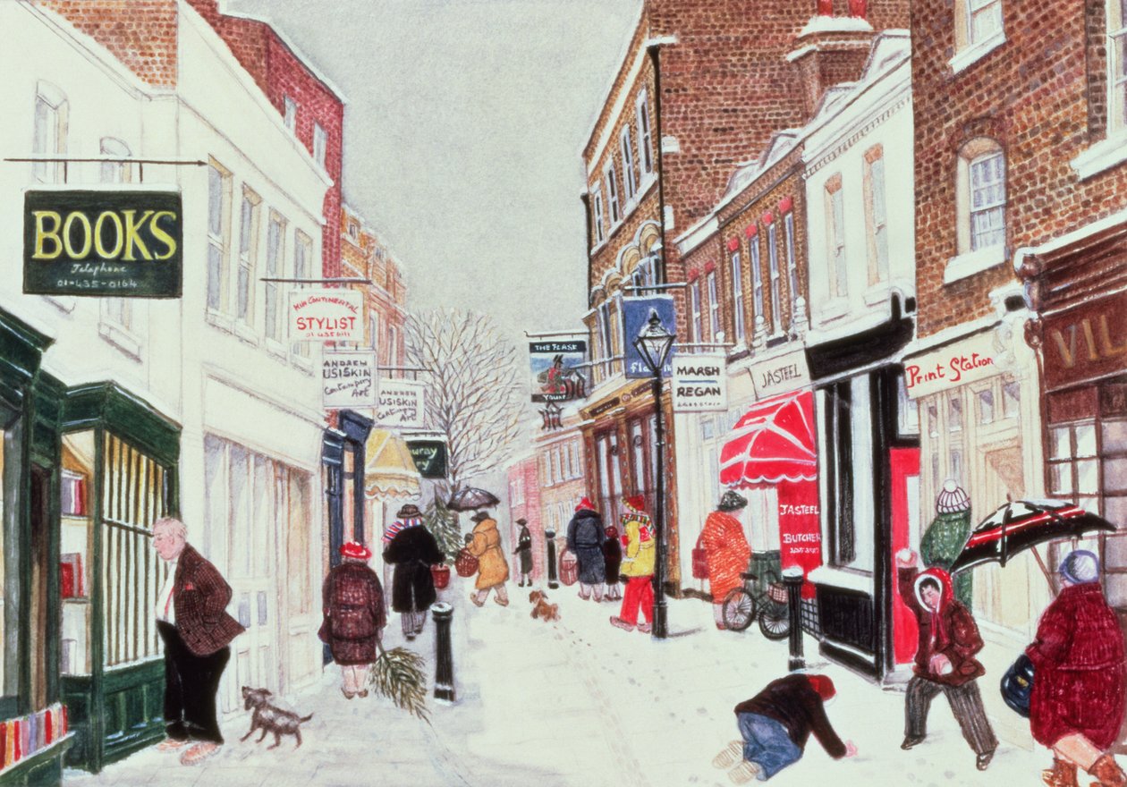 Caminhada de balão, Hampstead de Gillian Lawson