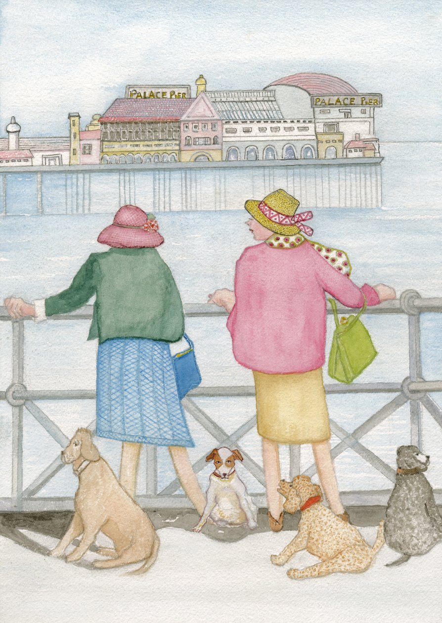 Olhando para o mar, 2018 de Gillian Lawson