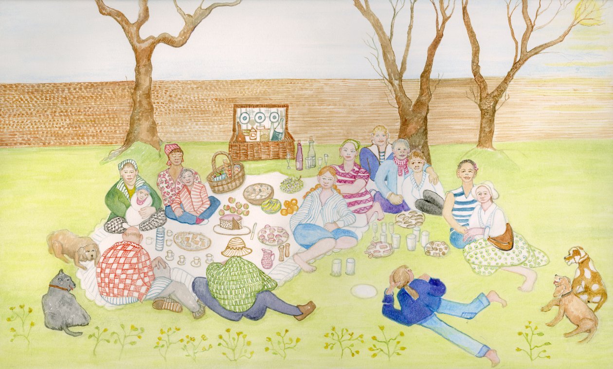 Piquenique, 2018 de Gillian Lawson