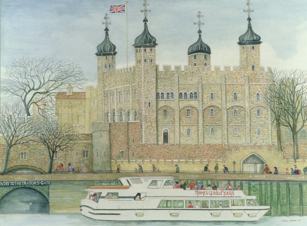 A torre de Londres de Gillian Lawson
