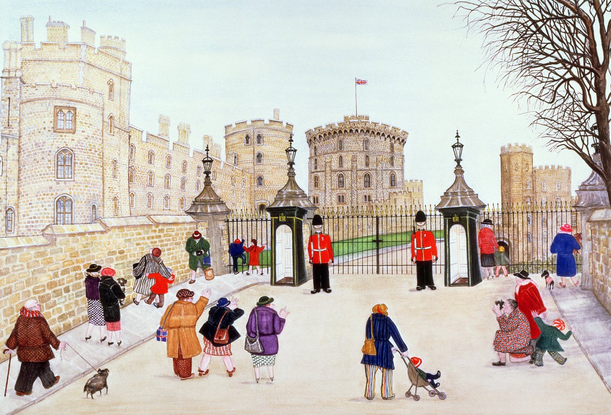 Colina do Castelo de Windsor de Gillian Lawson