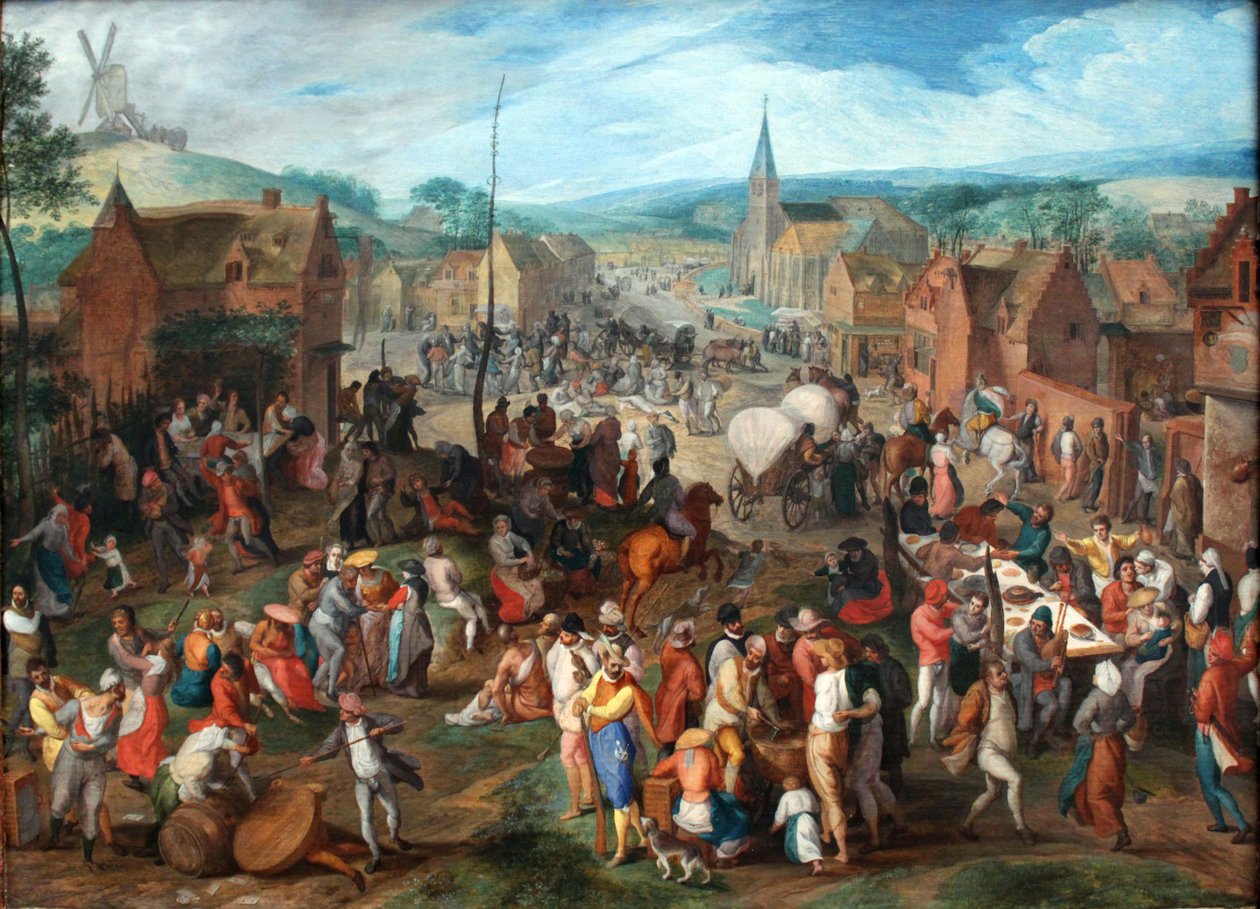 Dorfkirmes de Gillis Mostaert