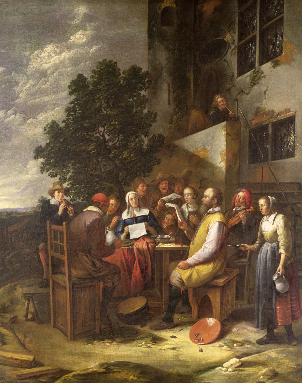 Uma festa musical de Gillis van Tilborgh