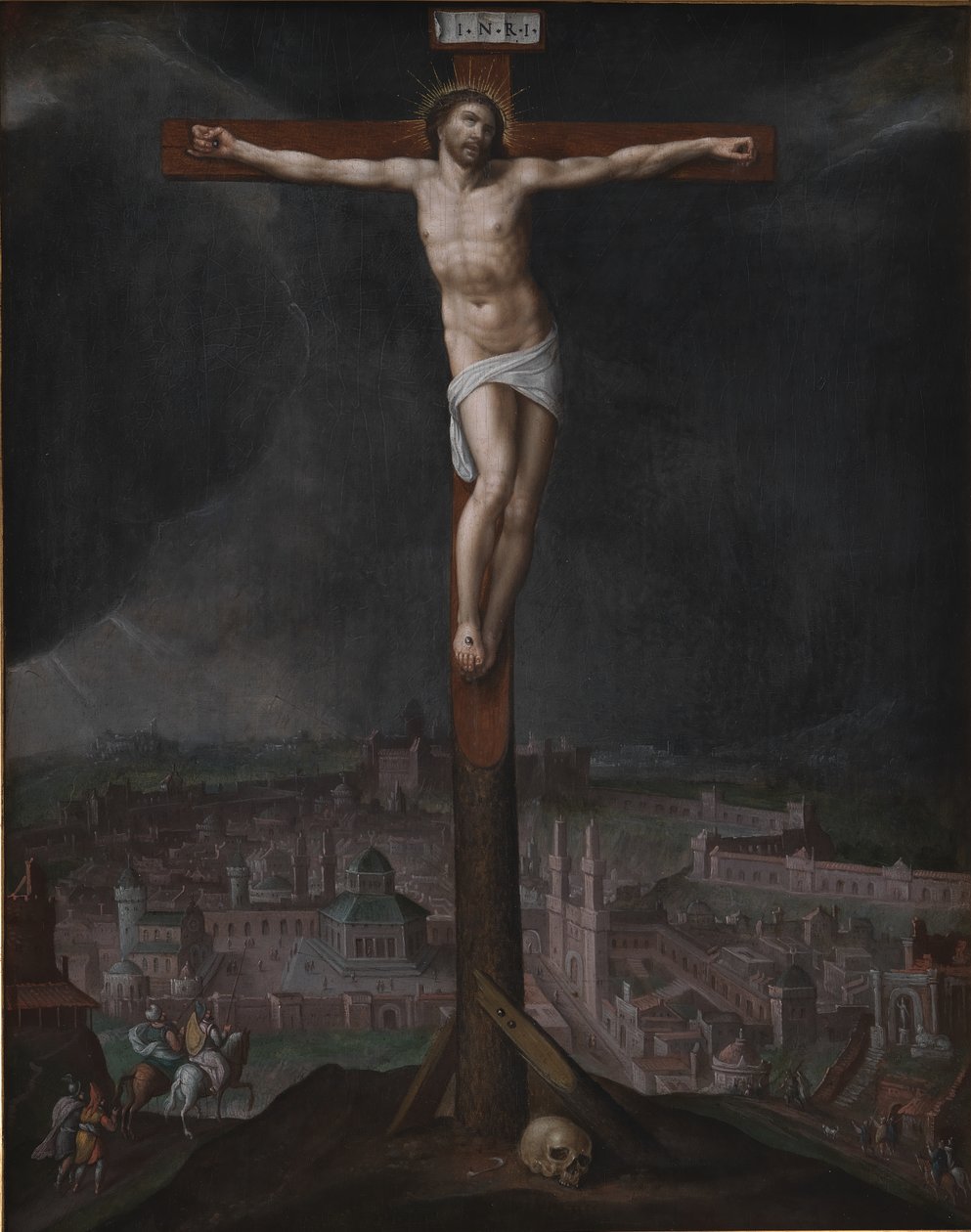Cristo na Cruz de Gillis I Mostaert