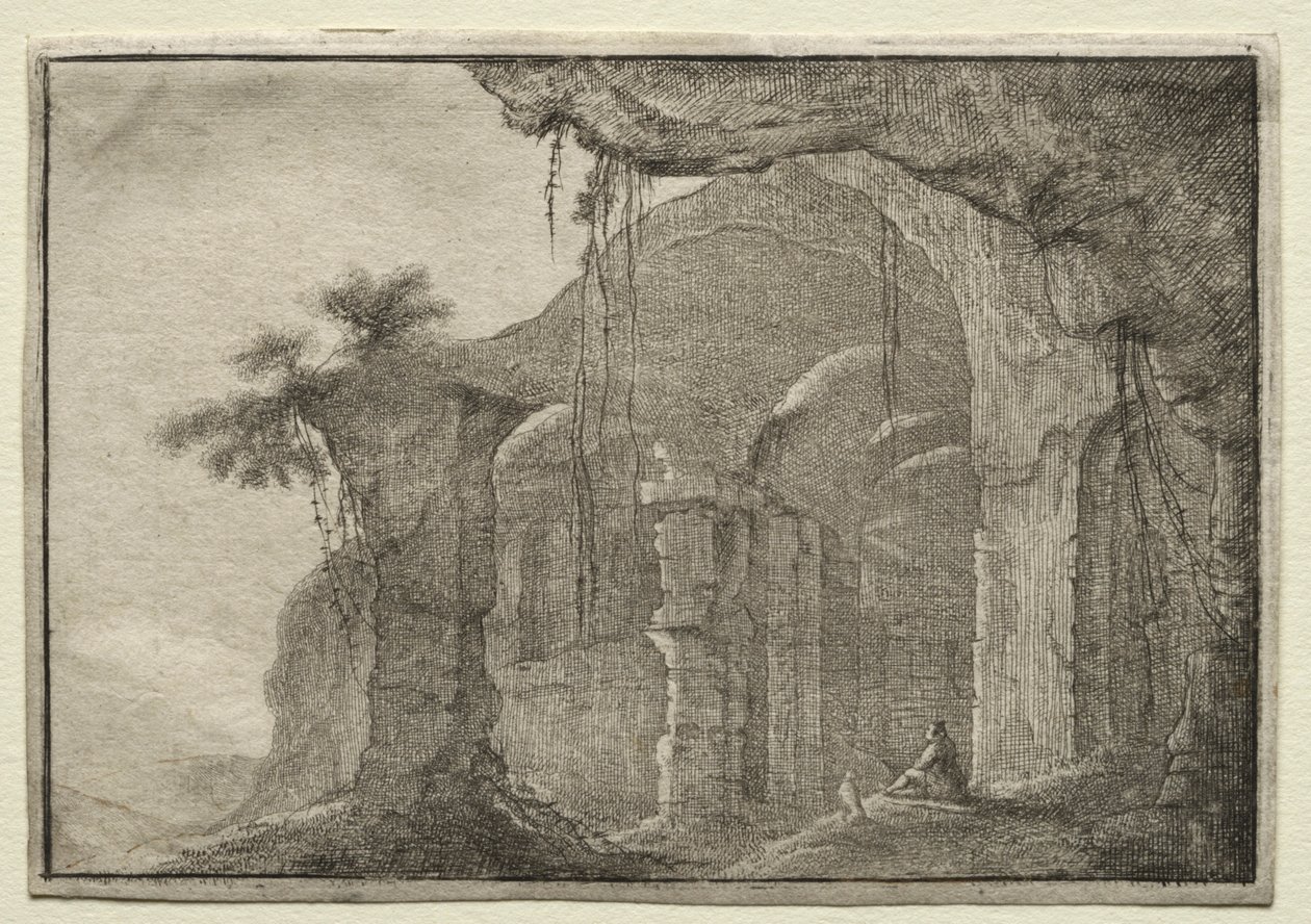 Ruínas de um anfiteatro. de Gillis Neyts
