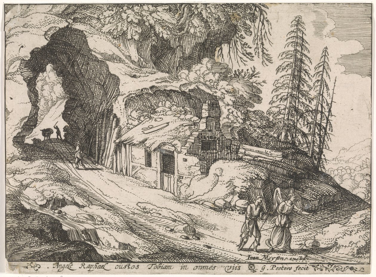 Paisagem com Tobias e Arcanjo Rafael de Gillis Peeters (I)