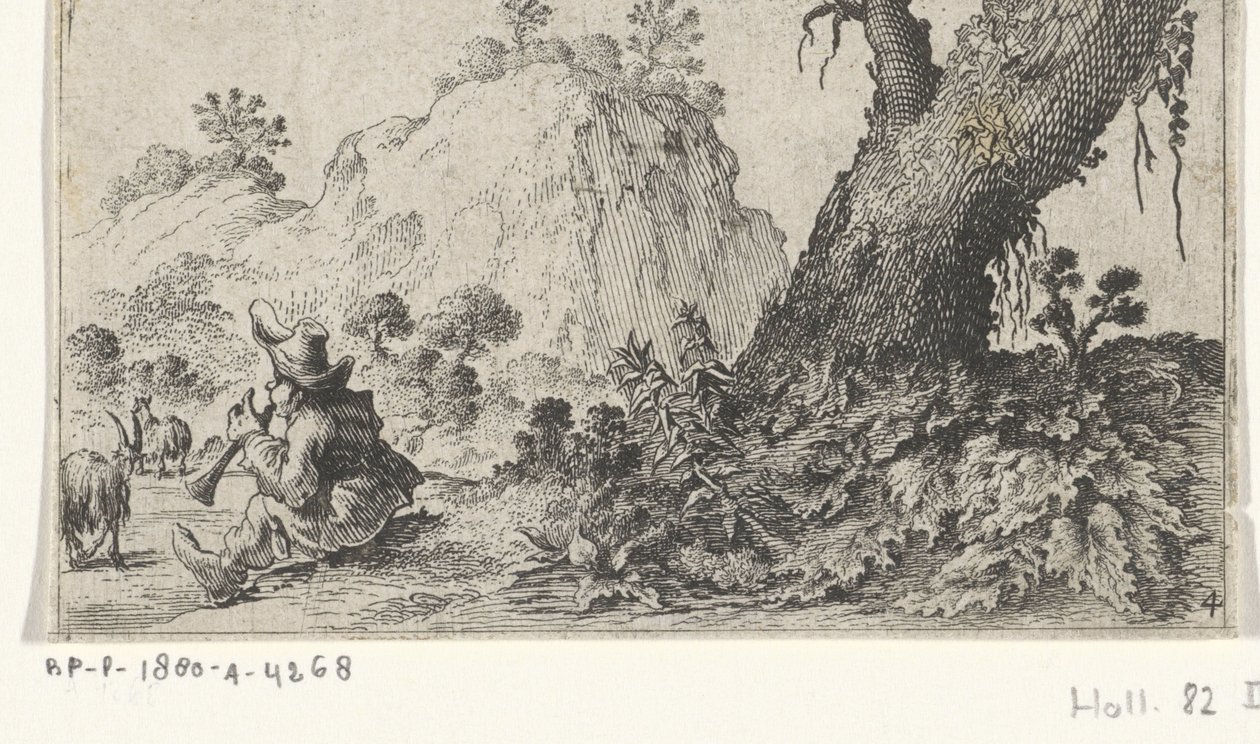 pastorzinho Paisagens (título da série) de Gillis van Scheyndel (I)