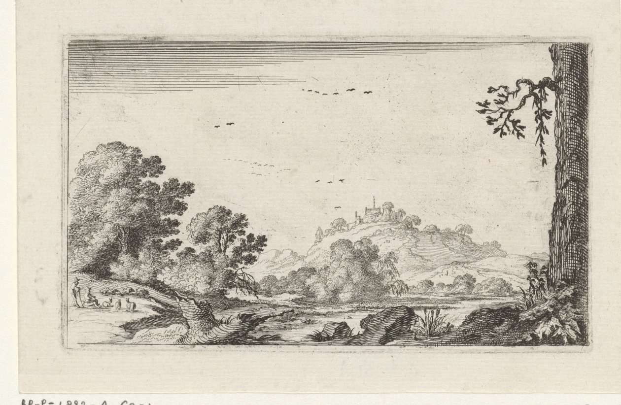 Riverscape Paisagens (título da série) de Gillis van Scheyndel (I)