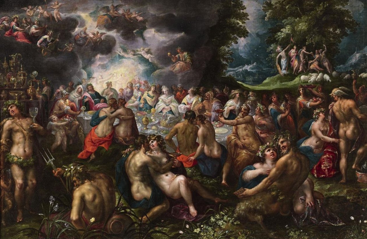 Gillis-van-Valckenborch-O-MARRIAGE-OF-PELEUS-AND-THETIS de Gillis van Valckenborch