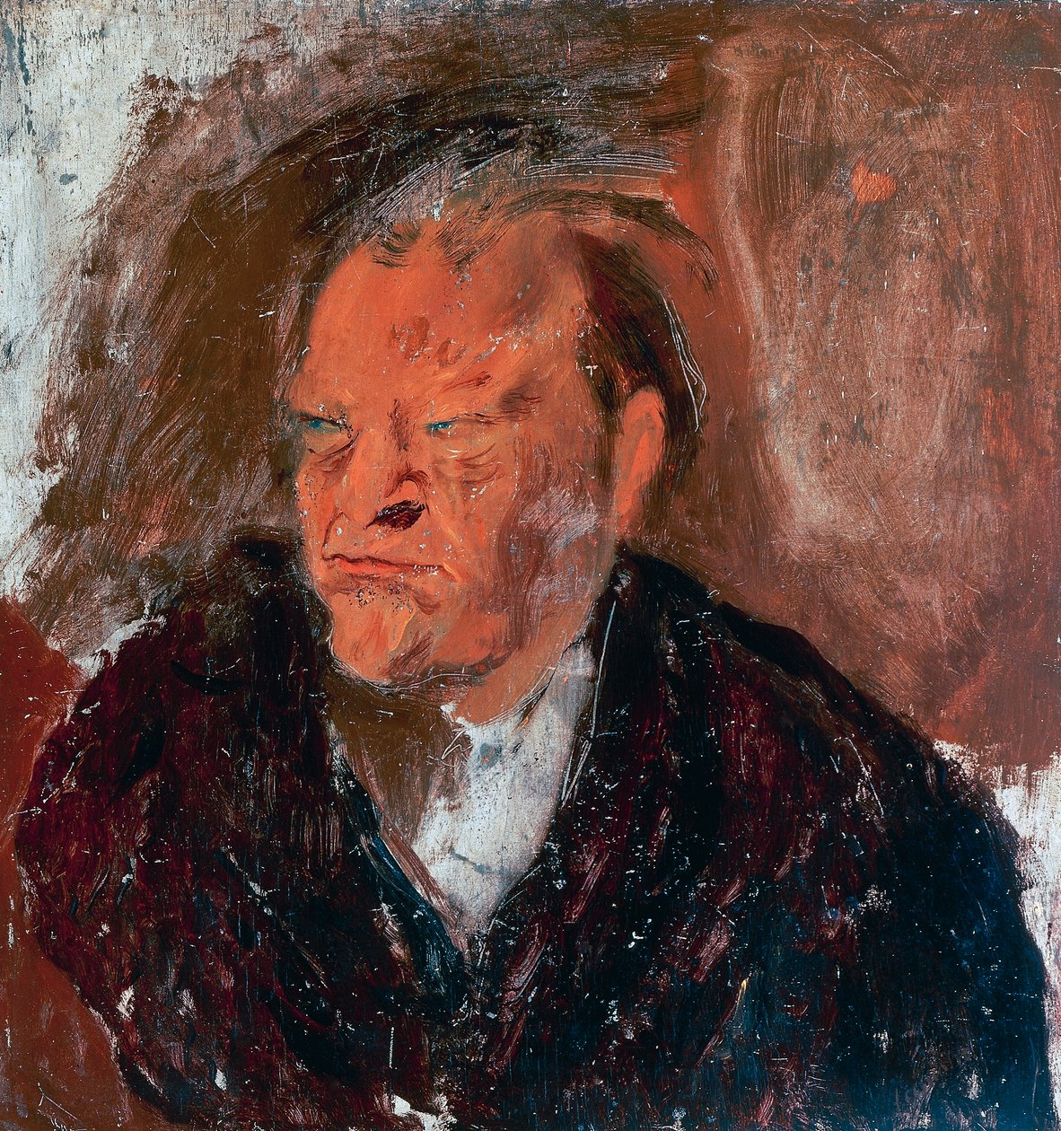 Retrato de Giuseppe Ungaretti (Alexandria de Gino  Bonichi