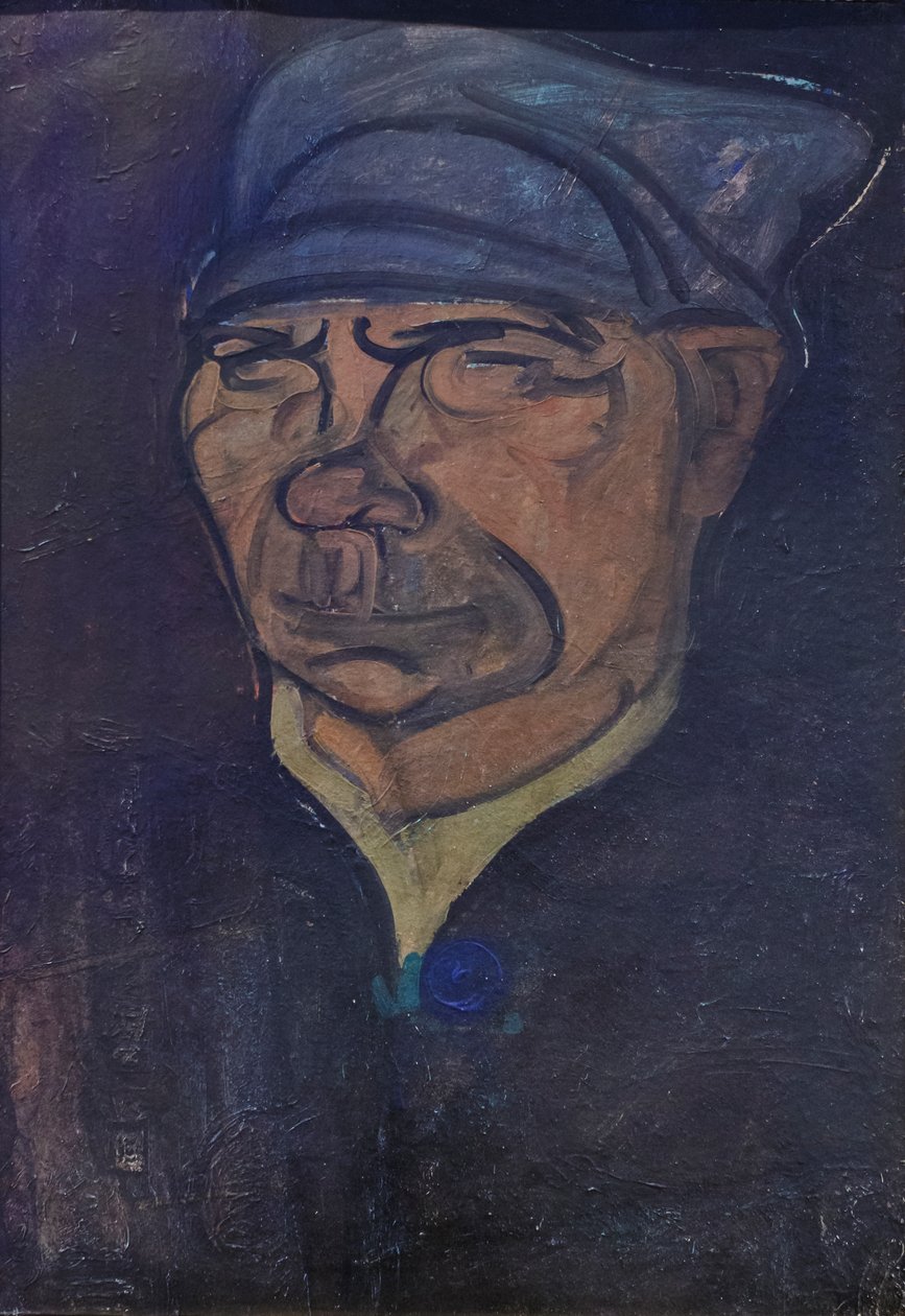 Cabeça de pescador, pescador de Burano de Gino Rossi