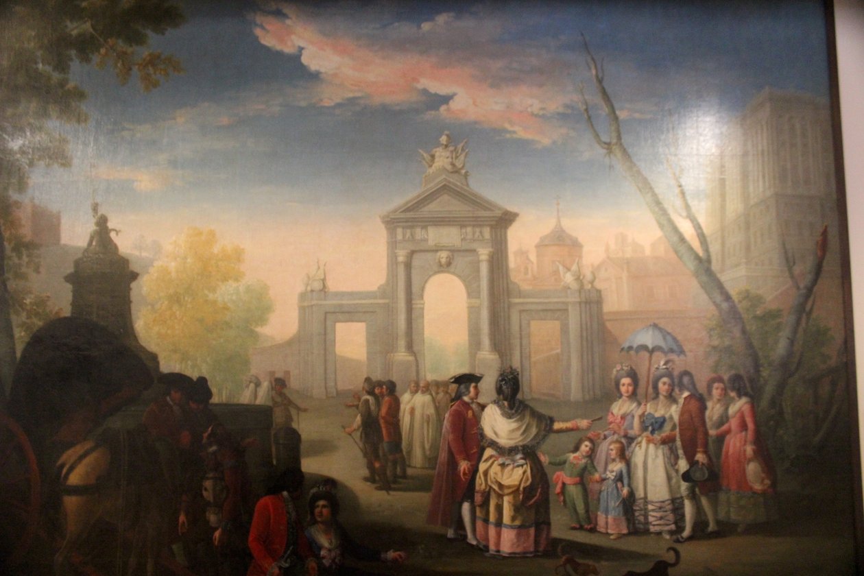 A porta de San Vicente de Ginés Andrés de Aguirre