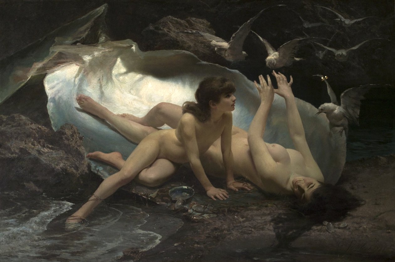 Os Naiads, 1881 de Gioacchino Pagliei