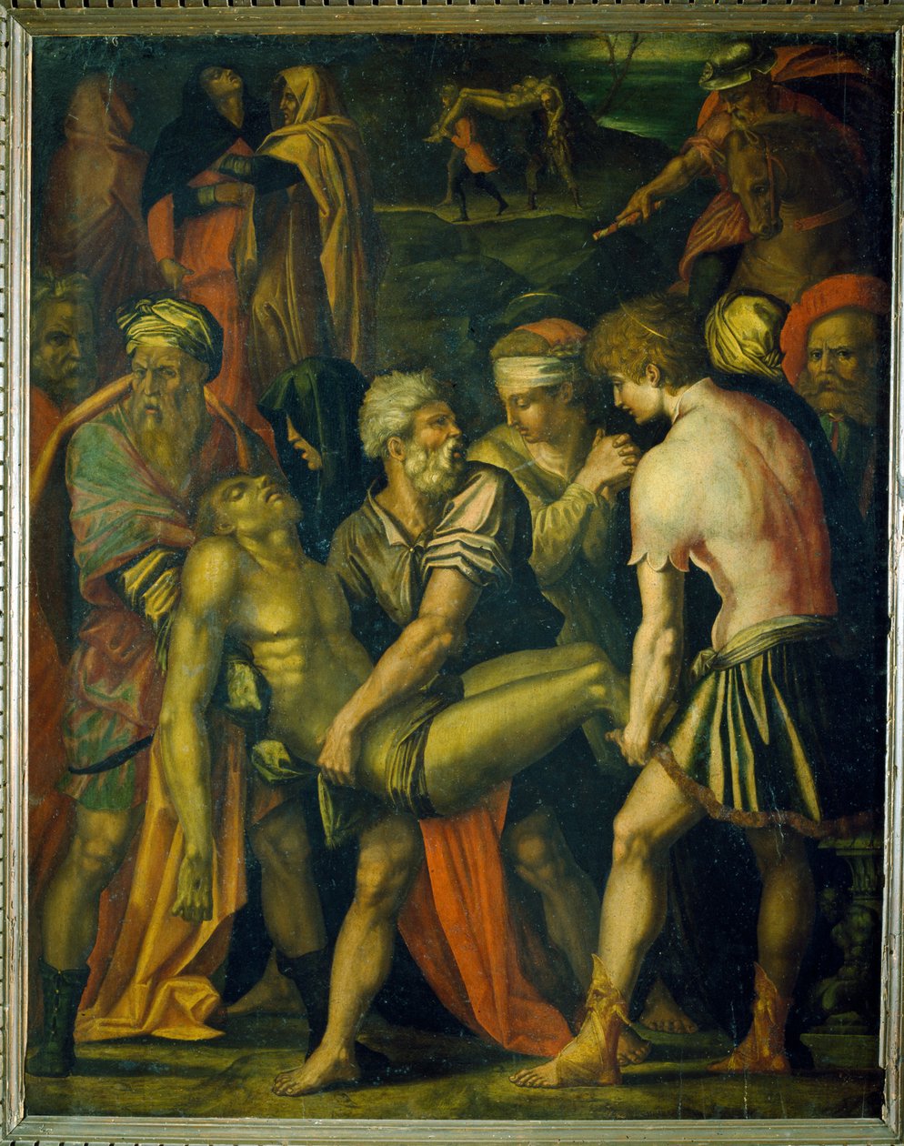 Cristo levado para a cruz, Camera di Abramo, 1532 de Giorgio Vasari